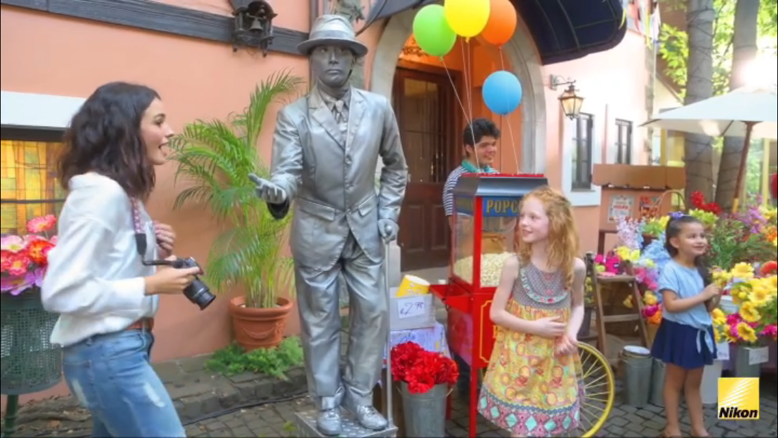 SILVER PAPE Nikon シルバーパぺ CM Nikon